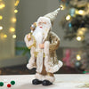 Gold Lace Robe Santa | 12 Inches