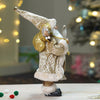 Gold Lace Robe Santa | 12 Inches