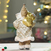 Gold Lace Robe Santa | 12 Inches