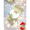 Golden Santa Christmas Stocking | 16 Inches