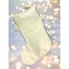 Golden Snowman Christmas Stocking | 16 Inches