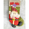 Hoho Lettering Santa Christmas Stocking | 18 Inches