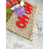 Hoho Lettering Santa Christmas Stocking | 18 Inches