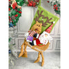 Santa Long Hanging Knot Legs Christmas Stocking | 16 Inches