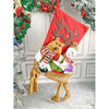 Snowman Long Hanging Knot Legs Christmas Stocking | 16 Inches