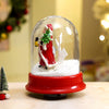 Lucky Lamp Santa | Musical Snow Globe Dome