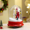 Lucky Lamp Santa | Musical Snow Globe Dome