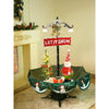 2.5Ft. Let It Snow Snowfall Effect With Light & Music Umbrella Styled Christmas Home Decor