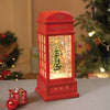 London Booth Flying Deer, Musical Rotating Glitter Water Light, Christmas Lantern
