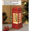 London Booth Flying Deer, Musical Rotating Glitter Water Light, Christmas Lantern