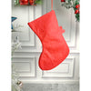Mini  Snowflake Deer Christmas Stocking | 10 Inches
