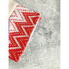 Mini Snowflake Santa Christmas Stocking | 10 Inches