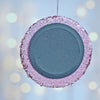 Blush Pink Glitter Photo Frame Christmas Tree Ornament