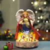 Protective Angel Rotating, Musical & Lit Nativity Set