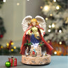 Protective Angel Rotating, Musical & Lit Nativity Set