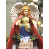 Protective Angel Rotating, Musical & Lit Nativity Set