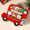 Red Bus Tin Gift Box for Christmas Gift Packaging