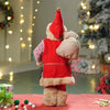 Red Tweed Robe Santa | 18 Inches