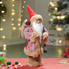 Red Tweed Robe Santa | 18 Inches
