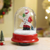 Lucky Sack & Bell Santa | Musical Snow Globe Dome