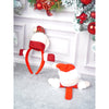 3D Santa Hairband And Snowman Wrist Band Combo