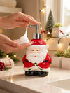 Santa Shaped Ceramic Christmas Liquid Soap Bathroom Dispenser home décor