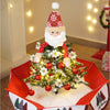 2.5Ft. Santa Topper Tree Themed Snowfall Effect With Light & Music Umbrella Styled Christmas Home Decor