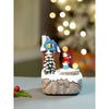 Santa House Figurine Rotating, Musical & Lit Christmas
