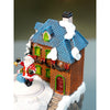 Santa House Figurine Rotating, Musical & Lit Christmas