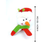 3D Snowman Hairband And Snowman Wrist Band Combo