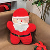 Star Shape Soft Fluffy Santa Pillow