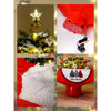2.5Ft. Star Tree Themed Snowfall With Light & Music Umbrella Styled Christmas Home Decor