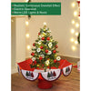 2.5Ft. Star Tree Themed Snowfall With Light & Music Umbrella Styled Christmas Home Decor