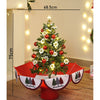 2.5Ft. Star Tree Themed Snowfall With Light & Music Umbrella Styled Christmas Home Decor
