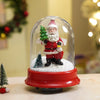 Lucky Stocking & Tree Santa | Musical Snow Globe Dome