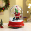Lucky Stocking & Tree Santa | Musical Snow Globe Dome