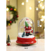 Lucky Stocking & Tree Santa | Musical Snow Globe Dome