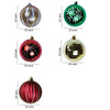 34 Pcs Grinch Green & Red Christmas Tree Ornaments