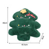 Christmas Tree Shape Soft Fluffy Xmas Pillow