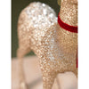 White Sequence Gold Reindeer | 18 Inches