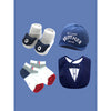 19 Pcs Royal Blue Bow Teddy Birthday Gift Hamper Set With Travelling Suitcase