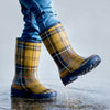 Ms. Chestnut Square, Flexible Rubber Rain Gumboots for Adults