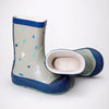 Mr.Letter Bold, flexible Rubber Rain Gumboots for Toddlers & Kids