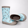 Mr.Neptune Shell, flexible Rubber Rain Gumboots for Toddlers & Kids