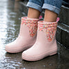 Ms. Pinklily Taylor, flexible Rubber Rain Gumboots for Toddlers & Kids