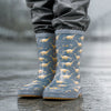 Mr.Rex Rockwood, flexible Rubber Rain Gumboots for Toddlers & Kids