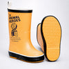 Mr. Zoe Safari, Flexible Rubber Rain Gumboots for Toddlers & Kids