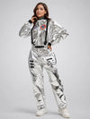 Space Astronaut Woman, Adult Halloween Costume Fancy Dress Up
