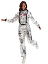 Space Astronaut Woman, Adult Halloween Costume Fancy Dress Up
