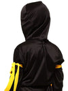 The Black & Yellow Dragon Ninja, Kids Halloween Costume Fancy Dress Up